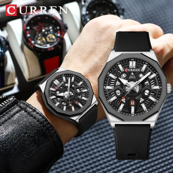 Reloj Curren 8437 Color Negro