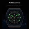 Reloj Curren 8443 Color Rojo Noche